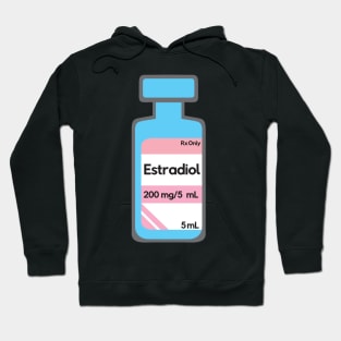 Estradiol Vial - Trans Pride Hoodie